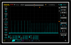 Online switching parameters: switching power, frequency and impulse response <20 μs without switching off the light